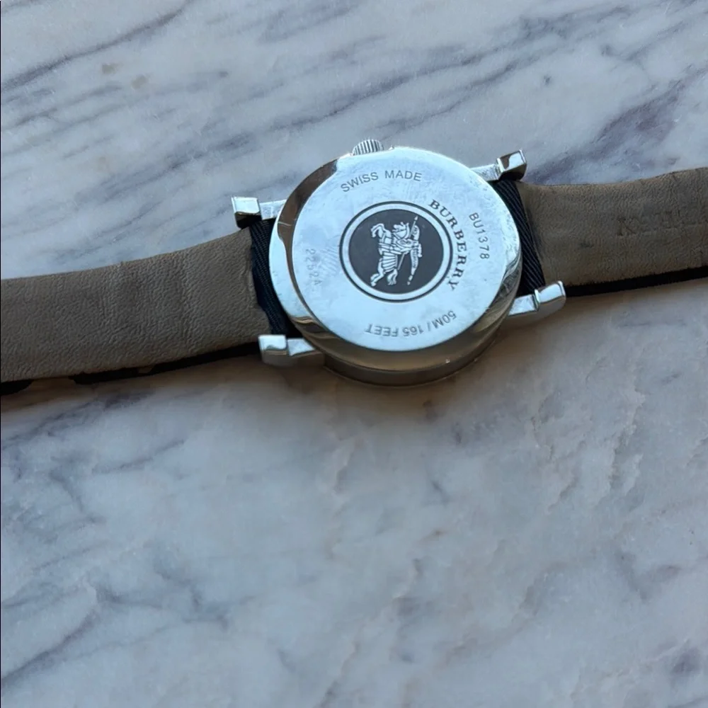 Classic Black and Tan Watch - Picture 2 of 6